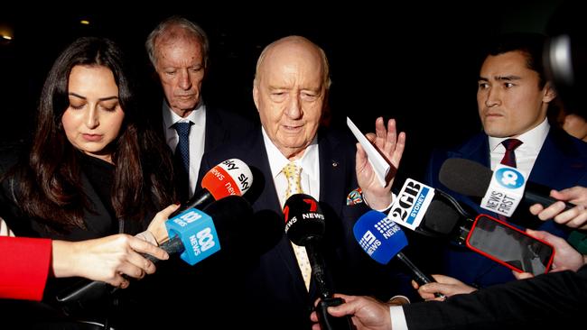 Alan Jones said the allegations were ‘either baseless or distort the truth’. Picture: NewsWire / Nikki Short