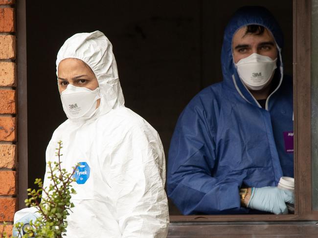 DAILY TELEGRAPH: 19TH December 2022The crime scene at Borrowdale Way, Cranebrook.