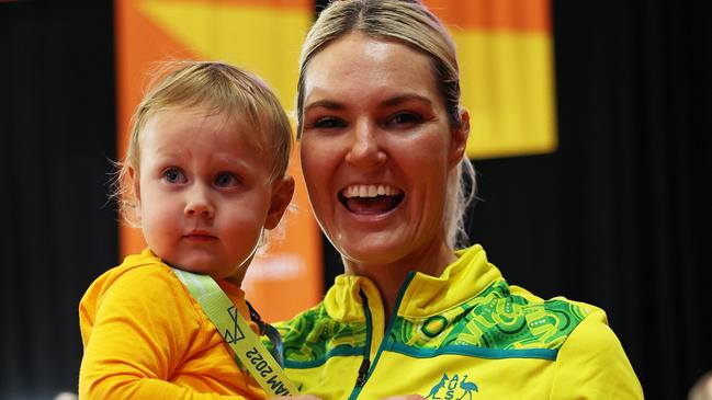 The Diamonds missed star shooter Gretel Bueta in their Constellation Cup opener in Auckland. Photo: Getty Images