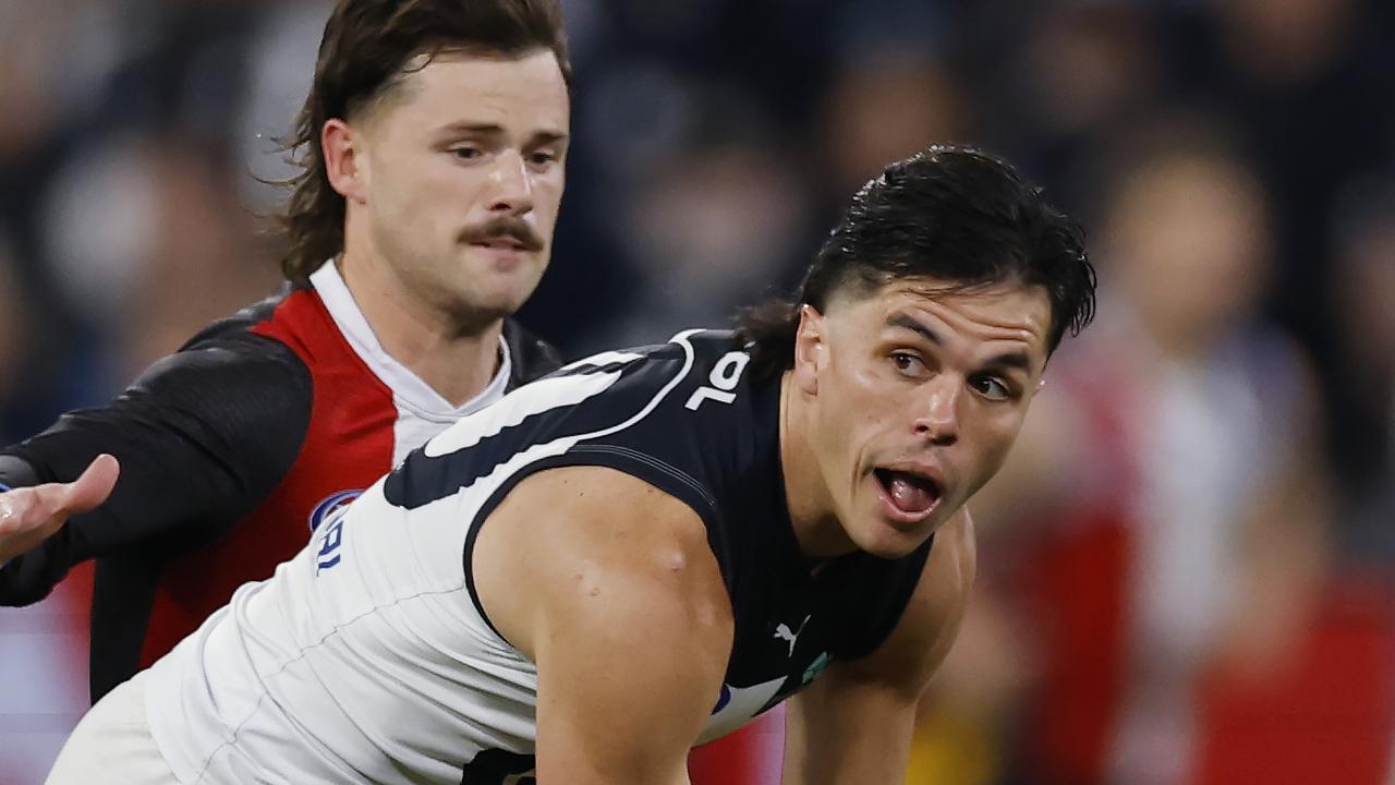 Teams: Blue ruled out for ‘personal reasons’ as Pies blood young gun