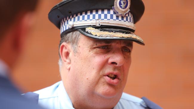 Traffic and Highway Patrol Commander, Michael Corboy. Picture: Tim Hunter.