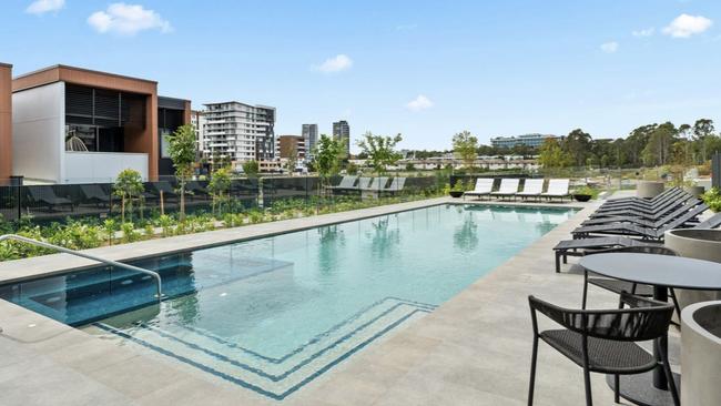 The wellness centre also has a heated pool and spa. Picture: realestate.com.au