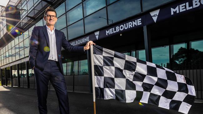 The Australian Grand Prix Corporation will on Thursday unveil Mr Auld as the new chief executive. Picture: Jason Edwards