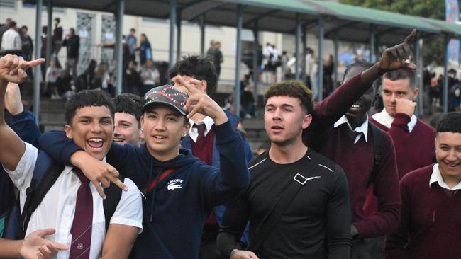 Langer Trophy Reserves round two action between Mabel Park SHS and Wavell SHS. Tuesday June 6, 2023. Picture Nick Tucker