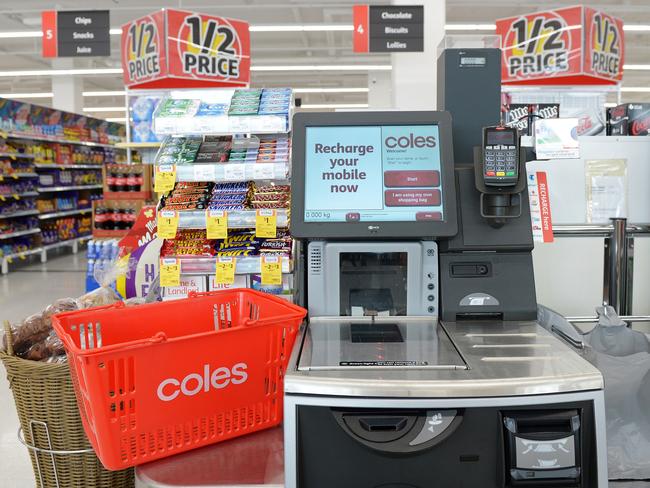 My personal goal is to successfully load my groceries at the self-serve checkout without the red light coming on to halt proceedings. Picture: Carla Gottgens