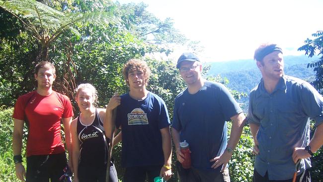 Scott Morrison in 2009 on the Kokoda Mateship Trek.