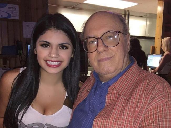 Heart of gold ... Hooters waitress Mariana Villarreal donated her kidney to regular customer Don Thomas. Picture: Mariana_Tolentino7 / Instagram