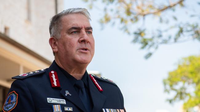 Police Commissioner Michael Murphy said it could take until Thursday to formally identify the six Territorians killed in the Pine Creek crash. Photo by PEMA TAMANG PAKHRIN