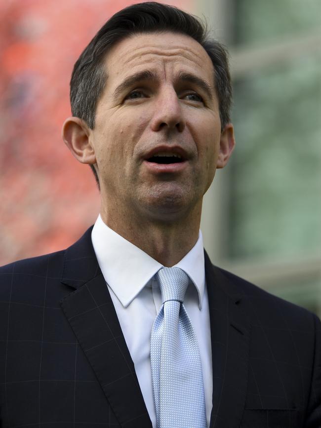 Trade Minister Simon Birmingham. Picture: AAP