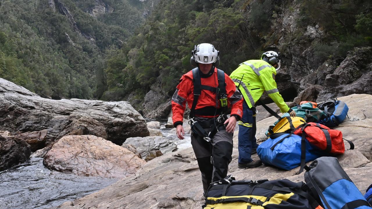 The man had been rafting with a group of friends.