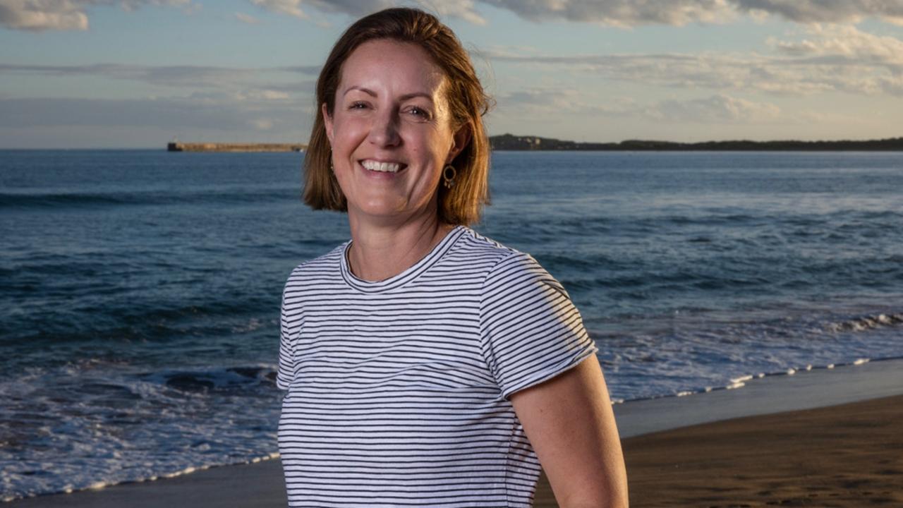 Nurse Laura Main had been jogging past the surf club. Picture: Nicole Cleary