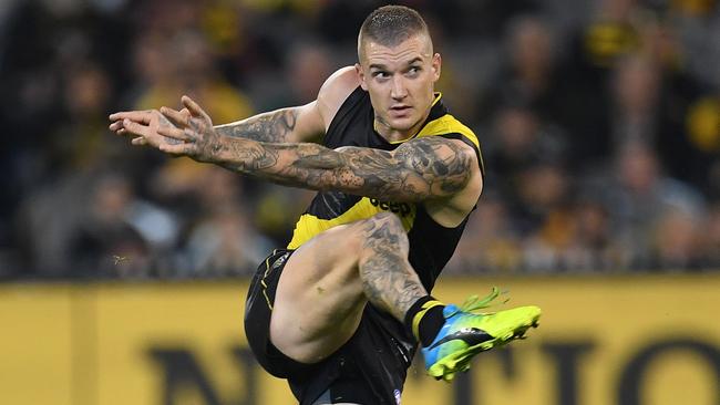 Dustin Martin makes Mark Robinson’s mid-year All-Australian team.