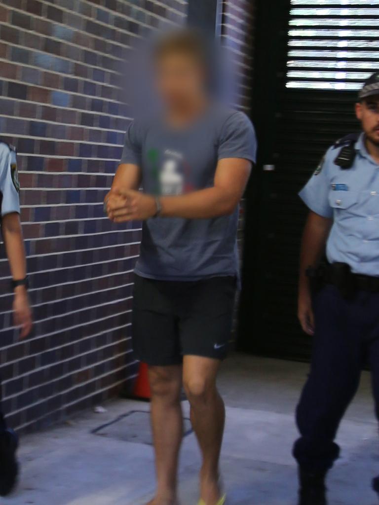He was arrested at his northern beaches home earlier this month. Source: NSW Police Force
