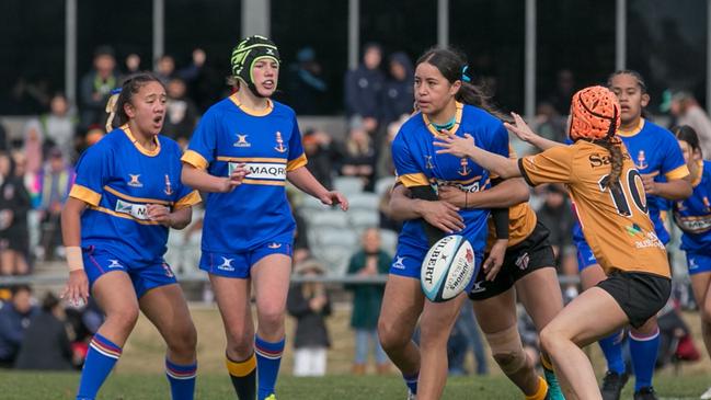 Sydney U14 players at the recent City v Country rugby event. Pic: Paul Melham