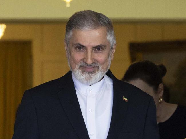 Iran's ambassador to Australian Ahmad Sadeghi. Picture: X / @ahmad87051