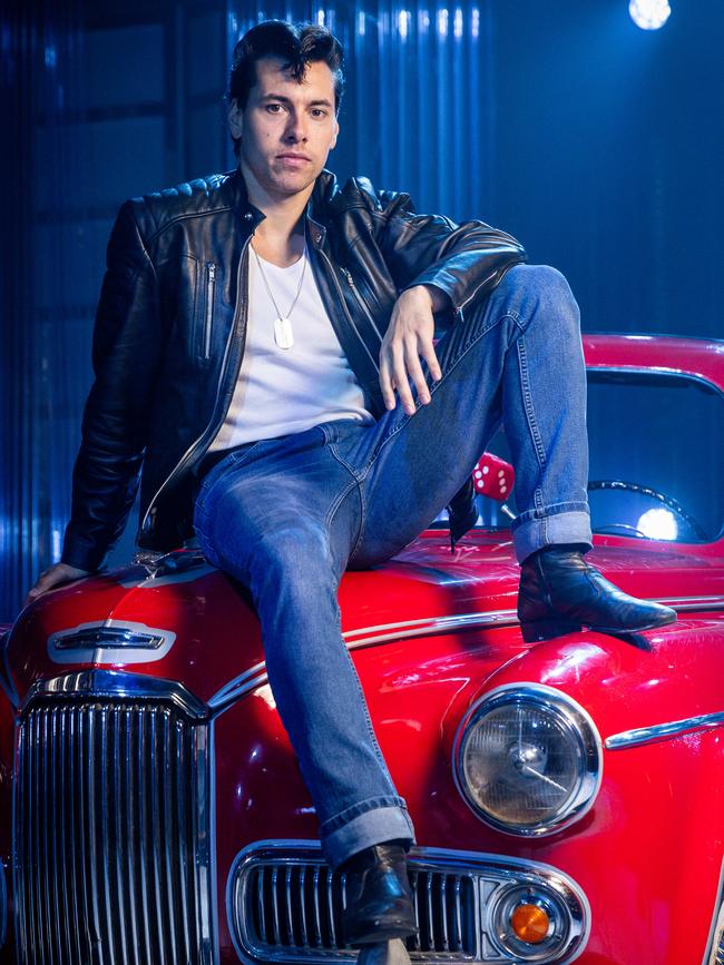 Keanu Gonzalez as Kenickie. Picture: Jake Nowakowski