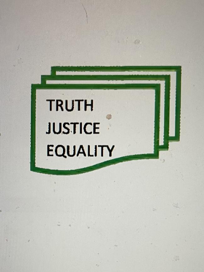 Hamzy’s letterhead. Picture: Supplied