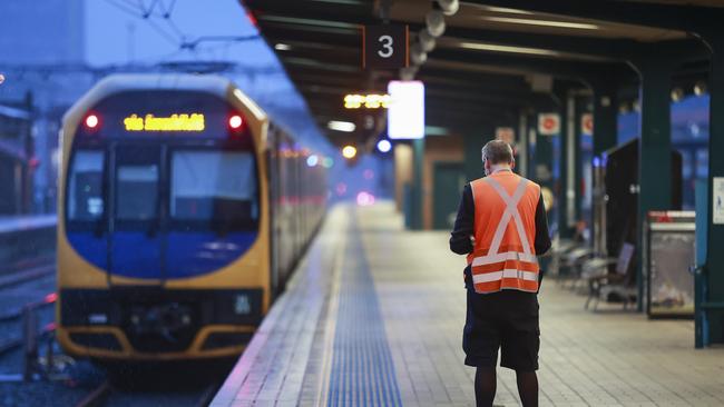 Fiacre Munezero was sentenced after threatening a passenger on a Wyong-bound train with a replica firearm. Picture: Justin Lloyd.