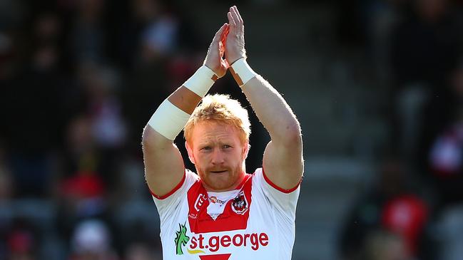 James Graham was triumphant in his 400th game. Picture: Matt Blyth