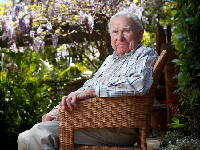 THANKS A MILLION CAMPAIGN - Gayus Donoghue 101 pictured at St Vincent's Albert Court Hostel in Edgecliff. Gayus spent 35 years volunteering packing Christmas hampers for St Vincent de Paul in Blacktown. Picture: Toby Zerna