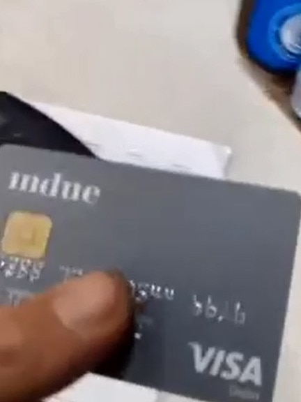 A cashless debit card.