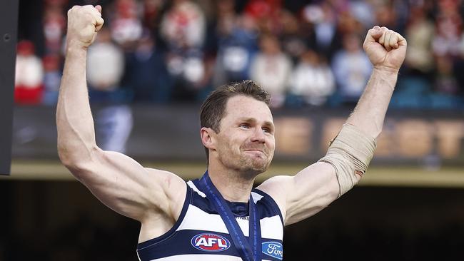 Patrick Dangerfield is keen to captain Geelong. Picture: Getty Images