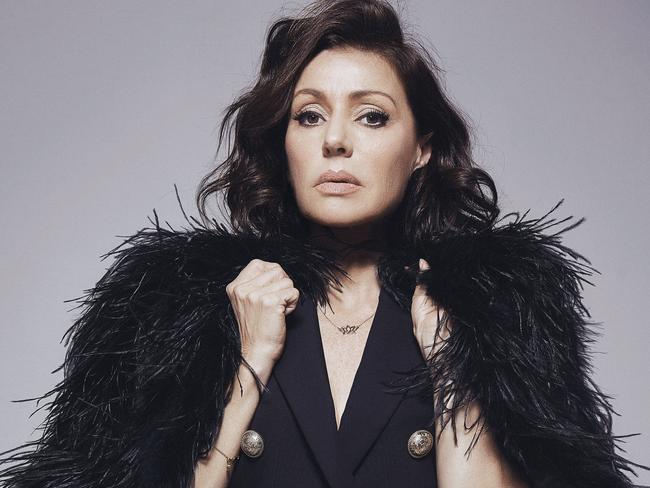 Australian singer-songwriter Tina Arena, who is a vocal critic of generative artificial intelligence software tools in a landmark 'Music and AI' report published by APRA AMCOS in August 2024. Picture: Bernard Gueit