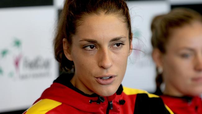 Andrea Petkovic was fuming.