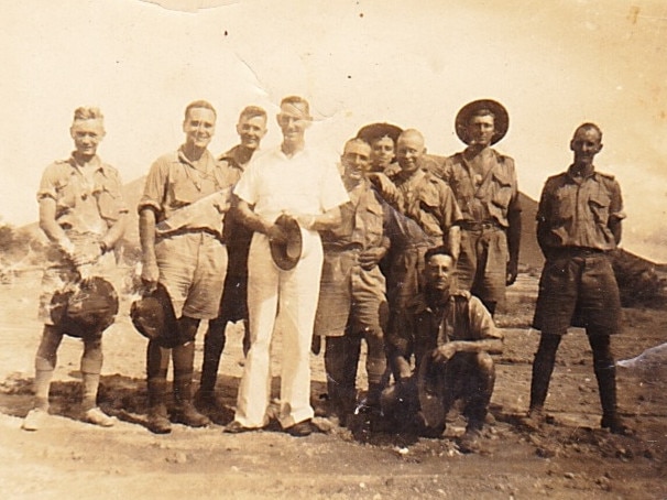 “My father, Wilkie Desmond Collins aka Bill or Des, was one of a couple of survivors of the Tol Plantation Massacre carried out by the Japanese on February 4, 1942 in Rabaul. This picture shows him in Rabaul before the Invasion.” Picture: Supplied by Michael Collins