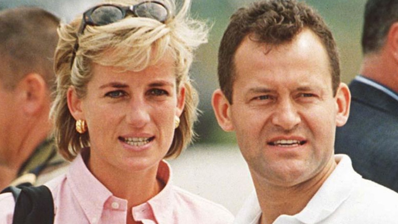 Diana and her former butler, Paul Burrell.