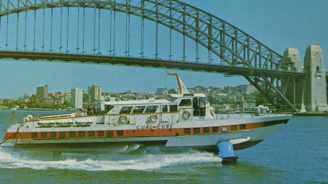 The hydrofoil Curl Curl. Photo John Sands Pty Ltd