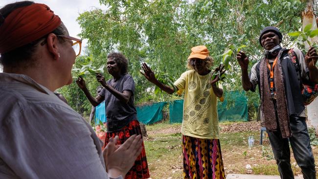 Dr Nicole Higgins on her visit to remote communities before RACGP take over medical training next year. Picture: Supplied