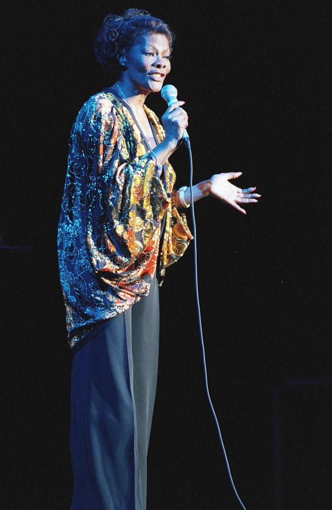 Dionne Warwick will tour Australia for the last time in January. Picture: NCA