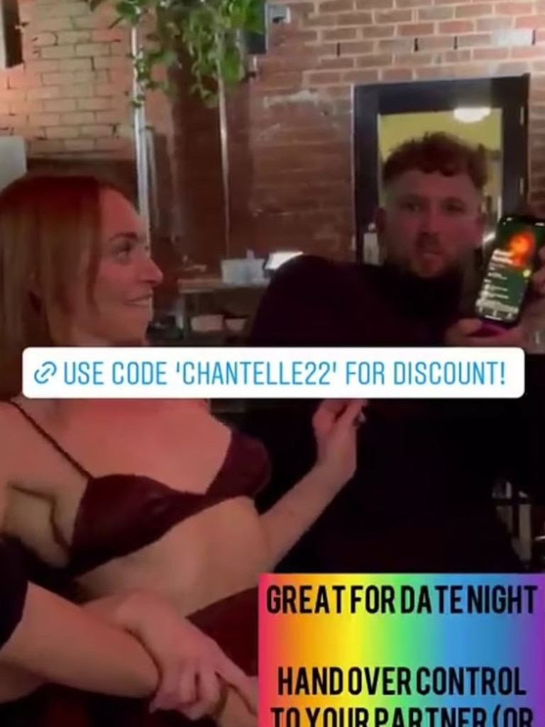 Dylan Alcott uses sex toy on girlfriend Chantelle Otten at London restaurant news.au — Australias leading news site