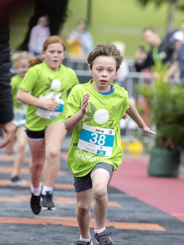 IRONKIDS race at Hobart. Picture: Chris Kidd