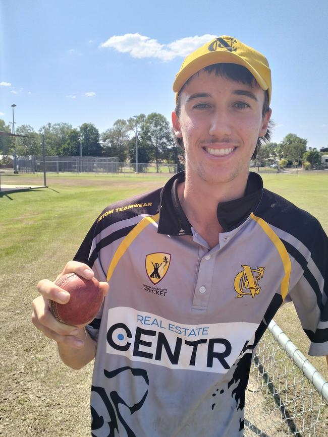 Charlie Smith is enjoying a breakout season with Nightcliff in Premier Grade cricket. Picture: Ian Butterworth.