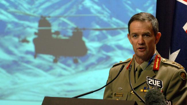 Commander of Special Forces Major General Michael Hindmarsh.