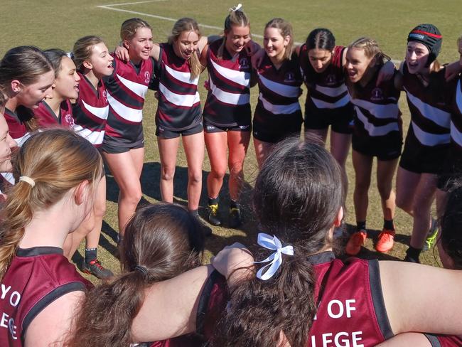 Our Lady of Sion College will compete in the Intermediate Girls Division 2 grand final of the Herald Sun Shield.