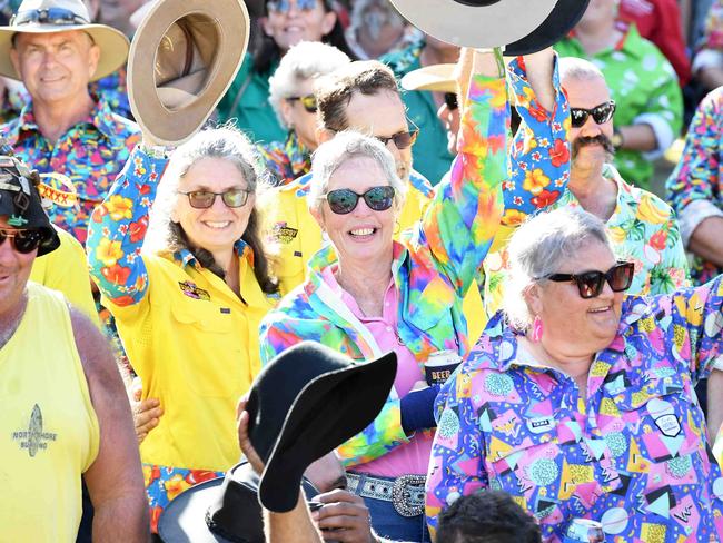 The Trademutt Funky Shirt Friday at Gympie Music Muster. Picture: Patrick Woods.