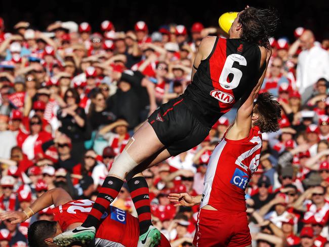 Joe Daniher was the only key forward in the AFL to win a best and fairest. Pic: Michael Klein