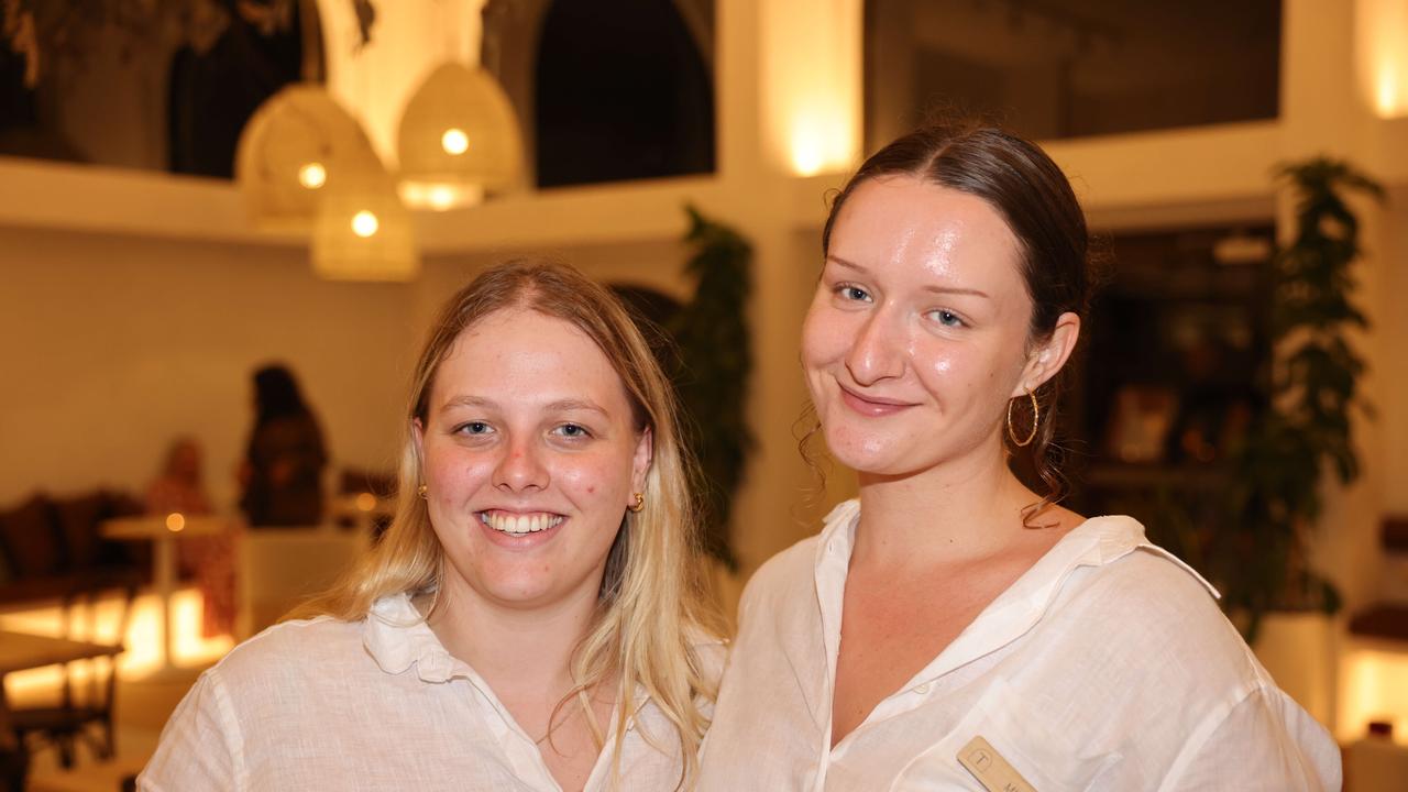 Angel Tully and Mikaela Roderick at The Tamborine Boutique Hotel Launch at Mount Tamborine for Gold Coast at Large. Picture, Portia Large.