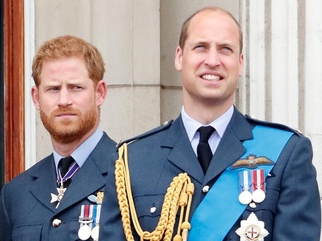 Prince Harry and Prince William’s relationship is under pressure Picture: Getty Images