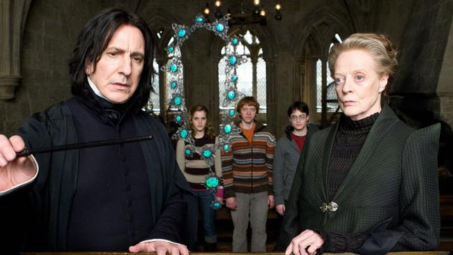 Magic and chaos are all part of the agenda for Alan Rickman, aka Harry ...