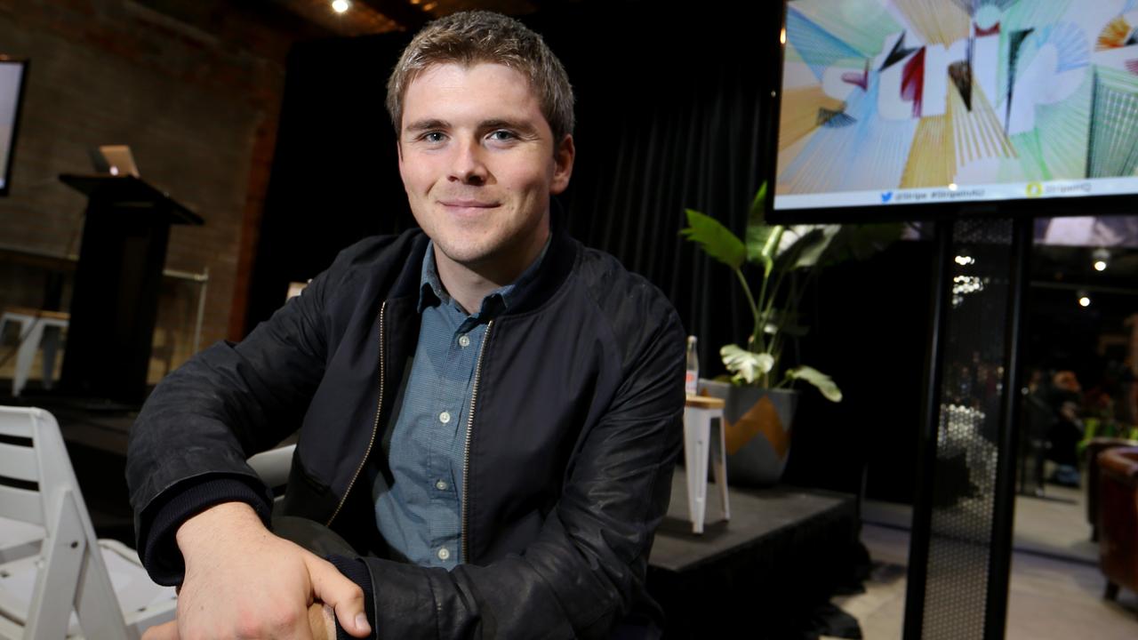 John Collison the co-founder of payments disrupter Stripe. Picture: David Geraghty / The Australian.