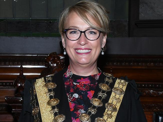 New Lord Mayor Sally Capp.