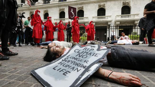 Wall St, New York. Picture: Richard Drew/AP