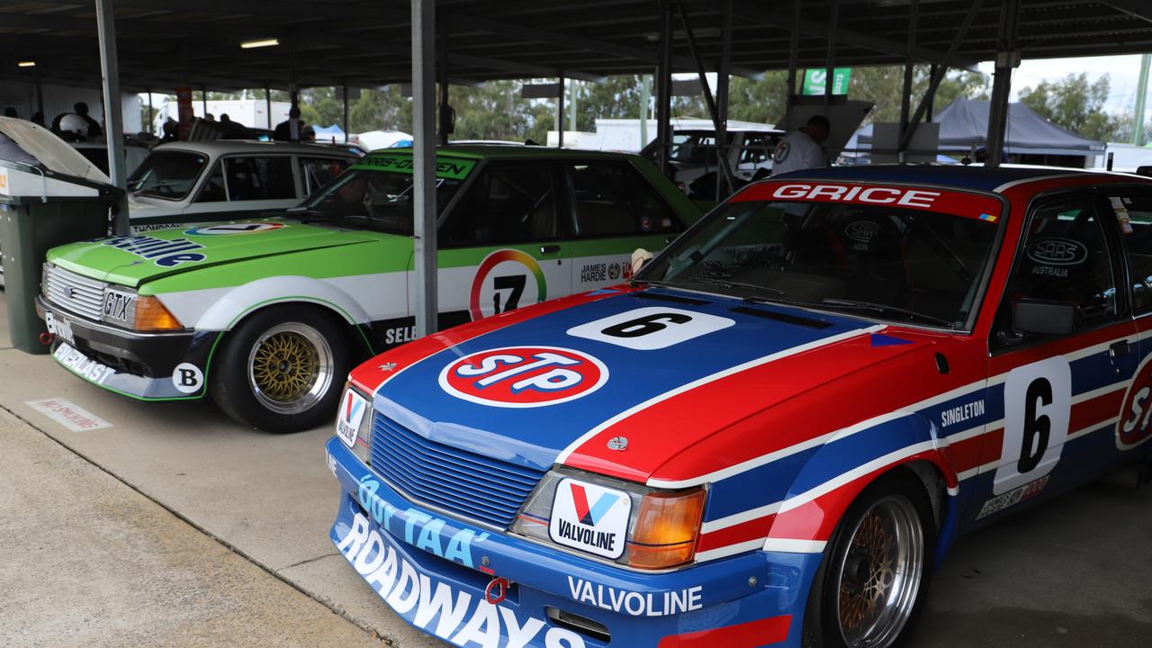 The Historic Car Club Queensland meet at Morgan Park Raceway.