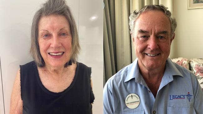 Pam Rutledge and Eric Easterbrook were two of the four people from Penrith and the Blue Mountains recognised in the annual Australia Day Honours List.