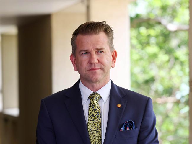 Brisbane, 17 December 2024. Queensland Deputy Premier Jarrod Bleijie during a press conference in Brisbane. Picture: Supplied