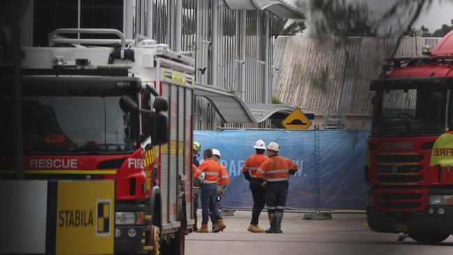 Transport for NSW is investigating the potential connection between the sinkhole and the M6 works. Picture: Rohan Kelly